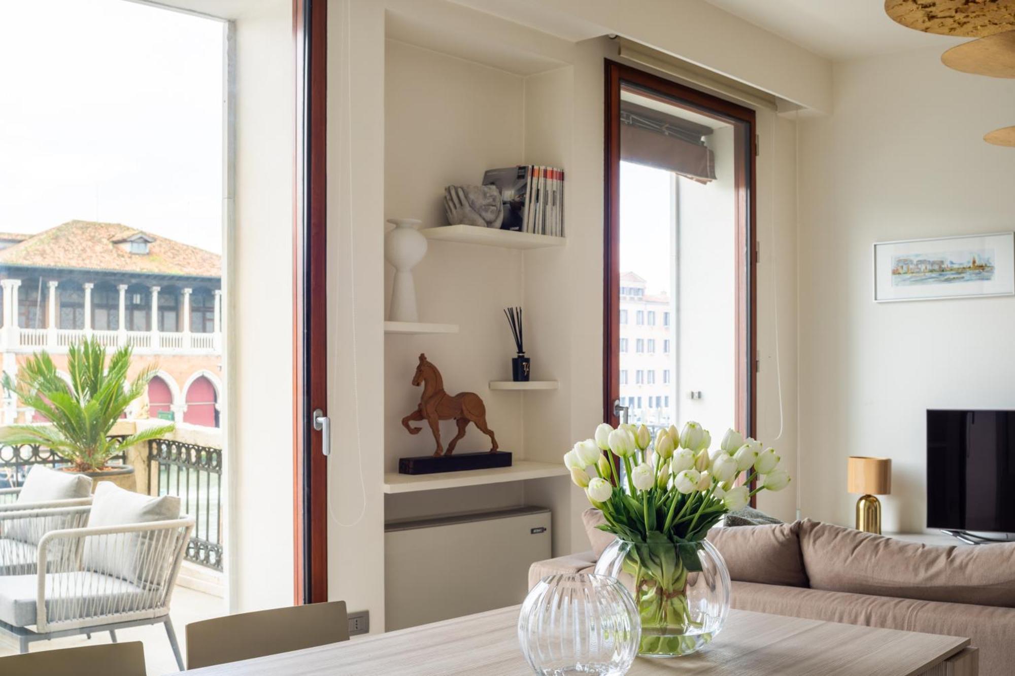 Grand Canal Luxury Apartment With Terrace R&R Venecia Exterior foto
