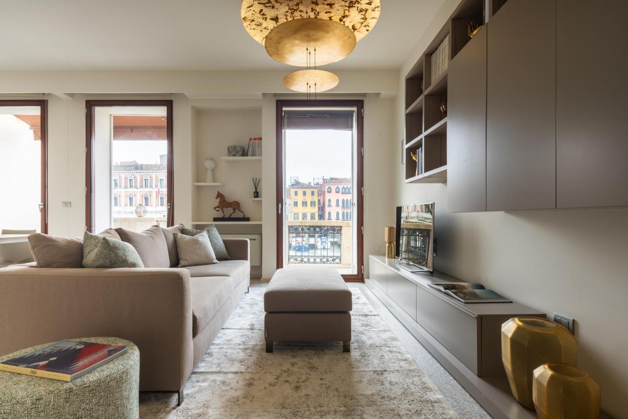 Grand Canal Luxury Apartment With Terrace R&R Venecia Exterior foto