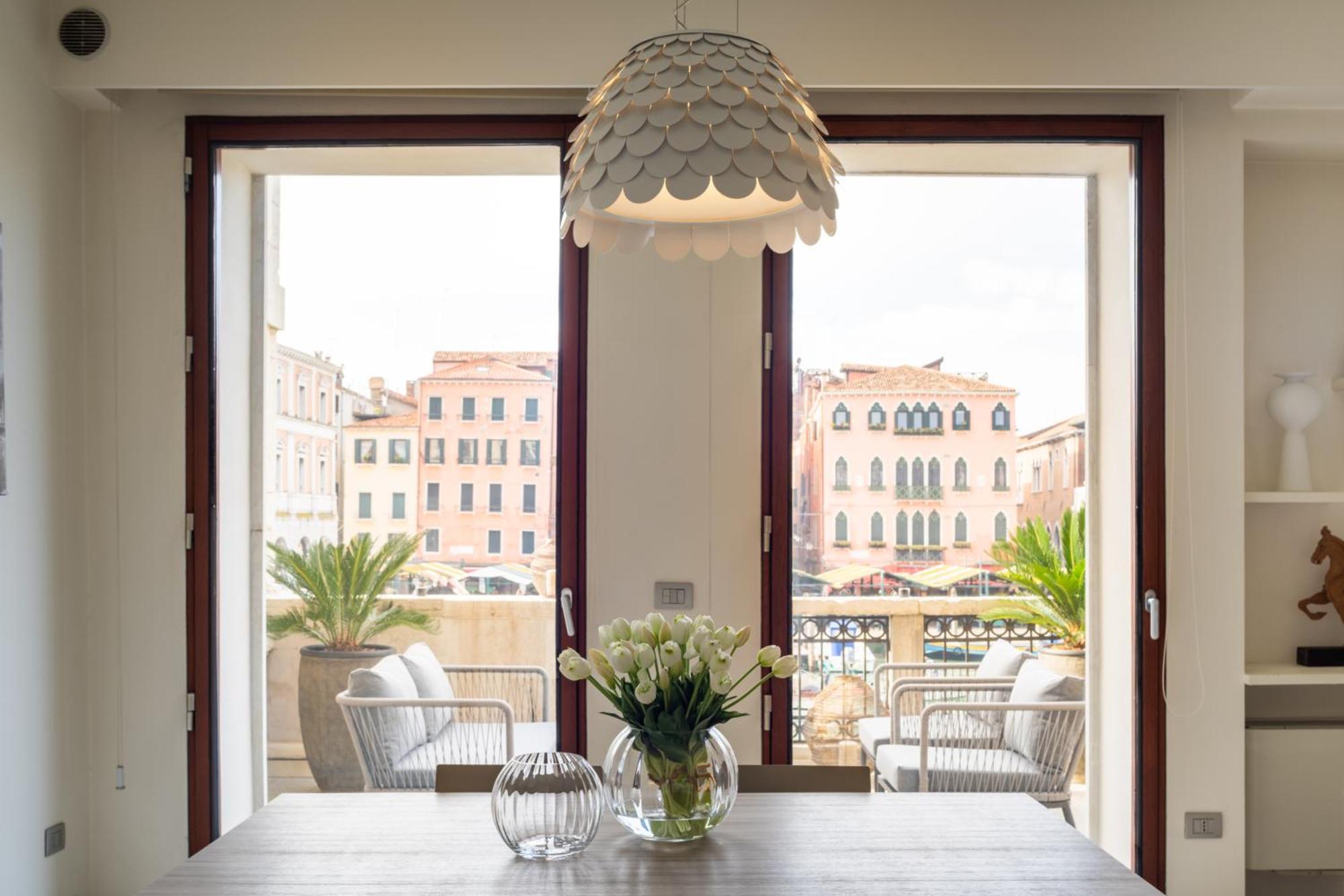 Grand Canal Luxury Apartment With Terrace R&R Venecia Exterior foto